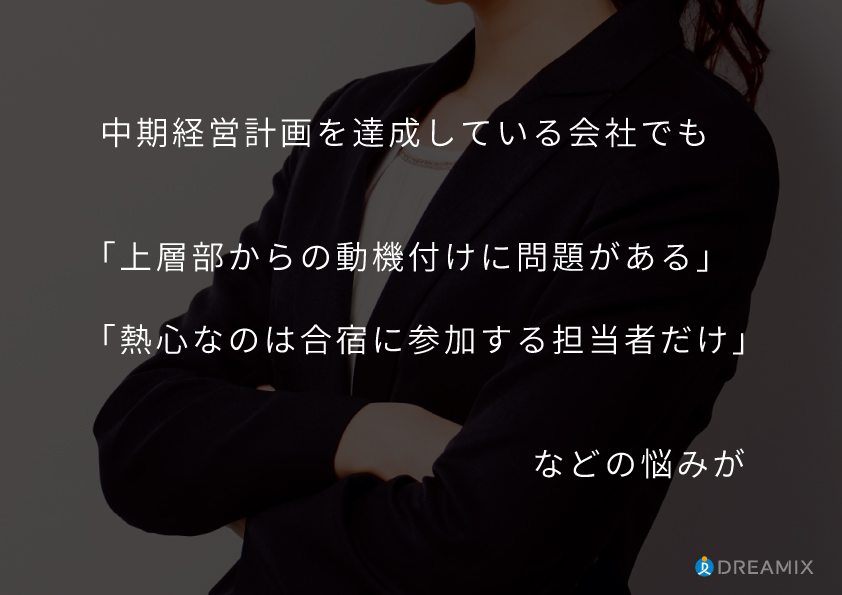 中期経営計画を達成している会社でも悩みがある